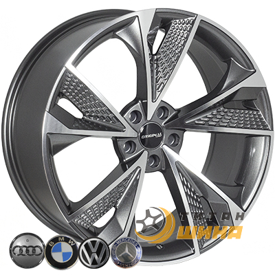 Zorat Wheels 9421 MK-P R20 5x112 W9 ET25 DIA66,6