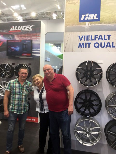 выставка шин и дисков в Германии 2018