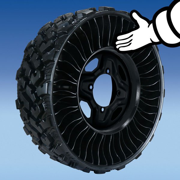Безвоздушные шины Michelin X Tweel
