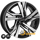 Диски Zorat Wheels BK5543  R16 4x108 W7 ET25 DIA65,1